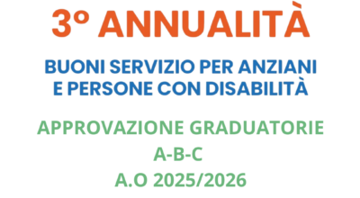 Buoni Servizio per l’accesso ai servizi a ciclo diurno e domiciliari per anziani e persone con disabilitร
